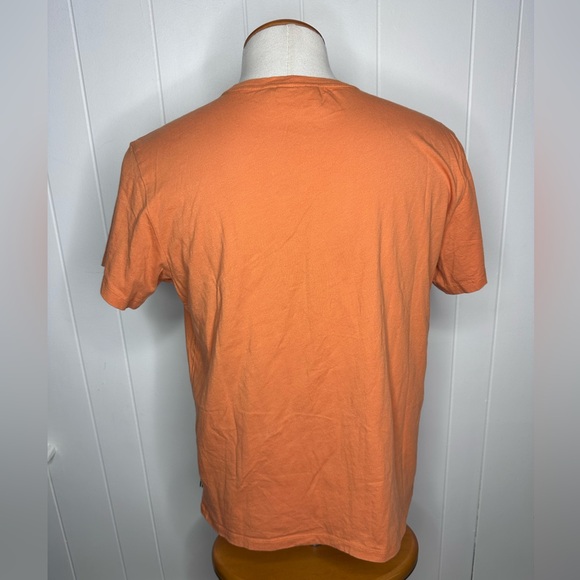 Fjallraven Mens Ovik T-Shirt - Orange - Picture 9 of 9